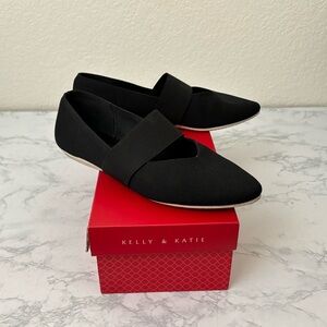 Kelly & Katie Black Flats